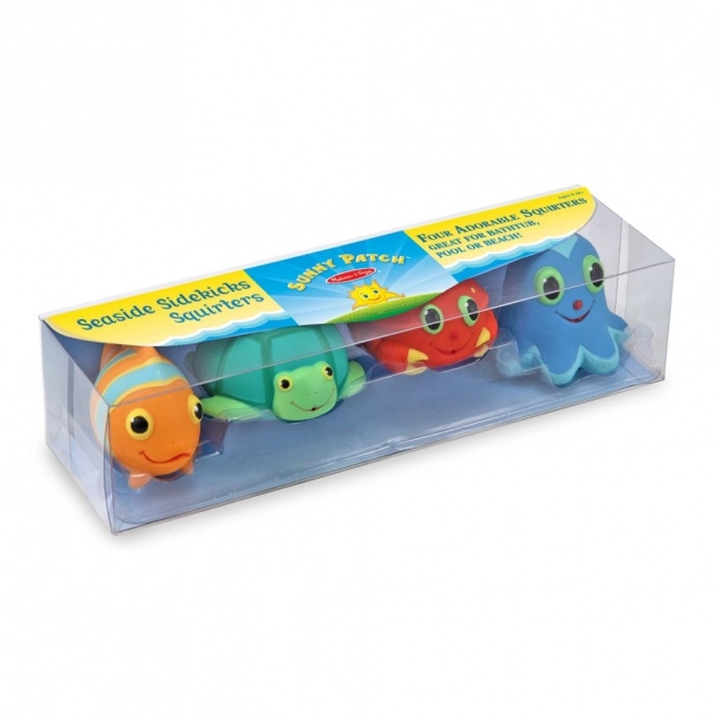 Rubber Bath Toys - Sea Creatures