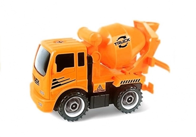 Interchangeable Construction Vehicle Toy Set