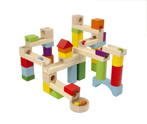 Wooden Marble Run