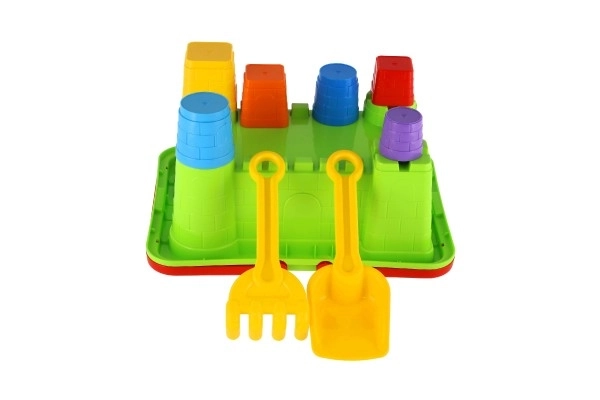 Sand Toy Set with Castle Bucket