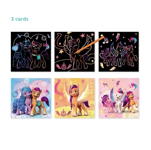 Scratch Art Pictures My Little Pony Set