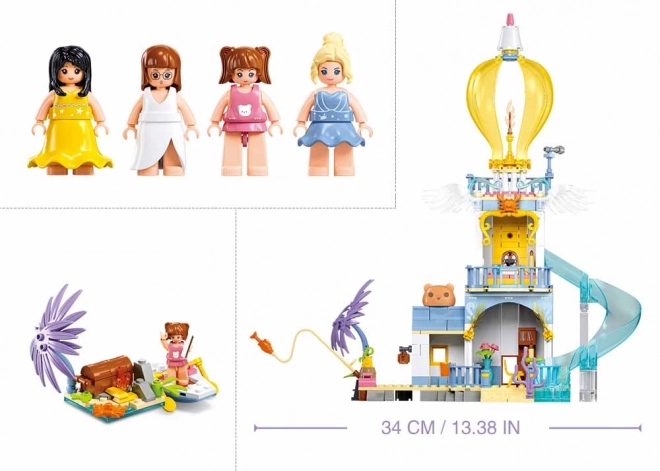 Sluban Girls Dream Treasure Hunt Lighthouse Set