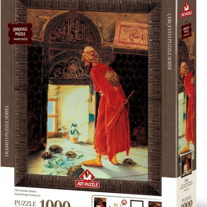 Puzzle with Frame and Glue Turtle Trainer 1000 Pieces