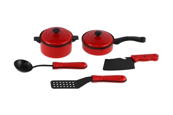 Red Kitchen Play Set for Kids