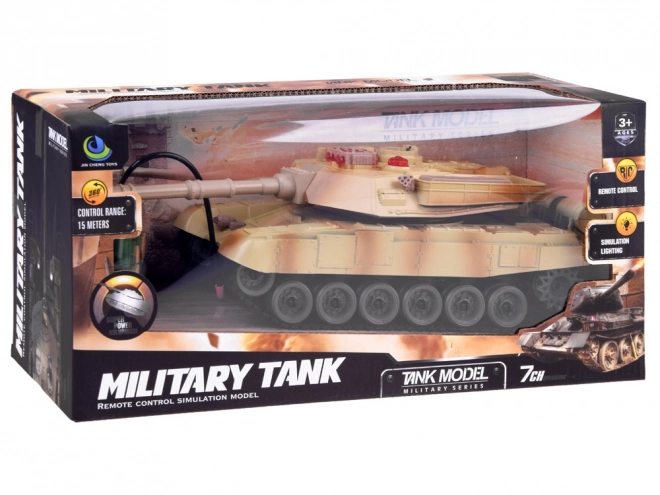 Remote Control Military Tank with Lights