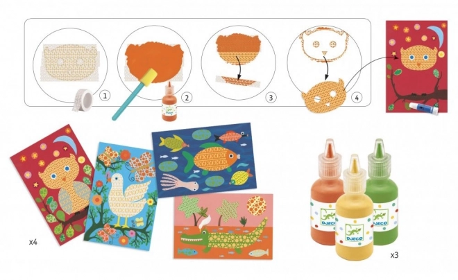 Magical Animal Painting Set