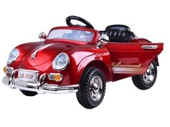 Kids Retro Electric Car with Remote Control – Red