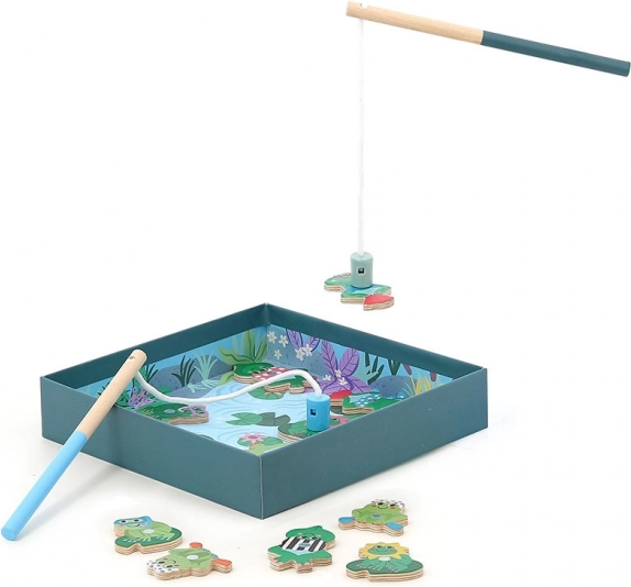 Vilac Magnetic Game with Frogs