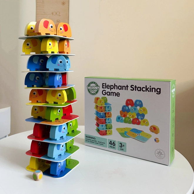 Woopie Elefante verde sull'elefante gioco