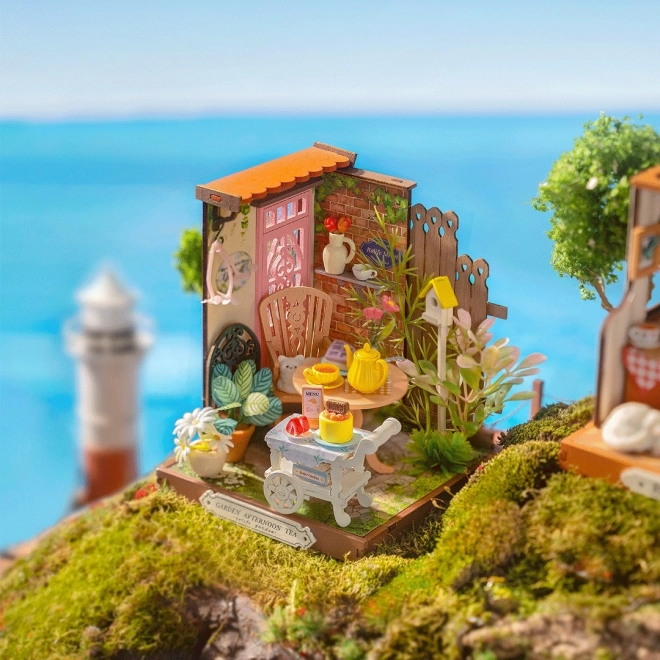 Miniature Garden Tea Corner