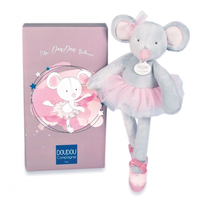 Gift Set - Plush Mouse Ballerina Toy