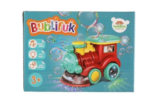 Bubbling Locomotive Toy With Lights And Sound