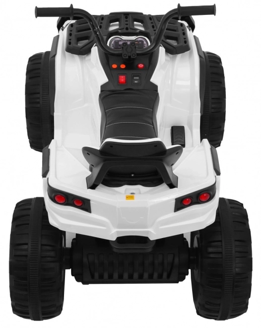 Quad ATV 2.4GHz on battery for children White + Remote Control + EVA Wheels + MP3 Radio + Free Start