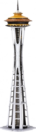 Metal Earth puzzle 3D Serie Premium: Space Needle – modello metallico della torre