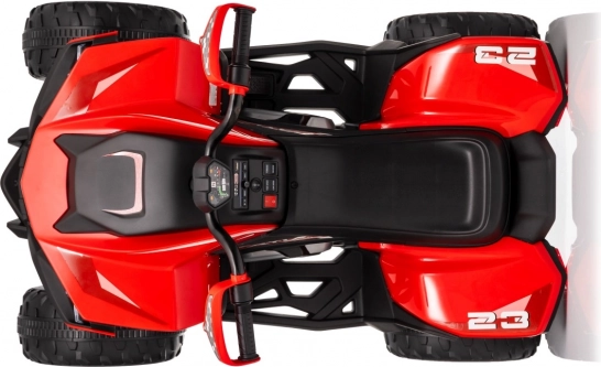 Quad Fast Wheel rosso