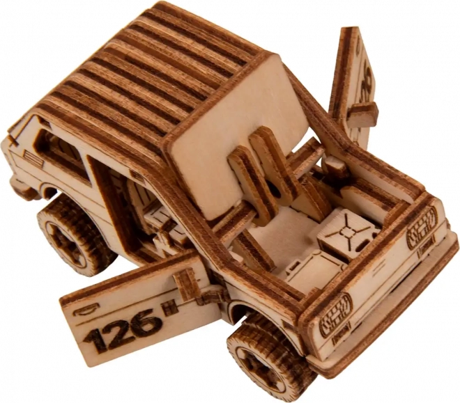 Holz 3D Puzzle Rallye-Wagen-Modell