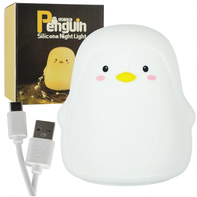 Children's LED Night Light Penguin Shape