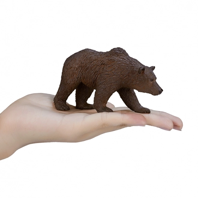 Realistic Grizzly Bear Figure