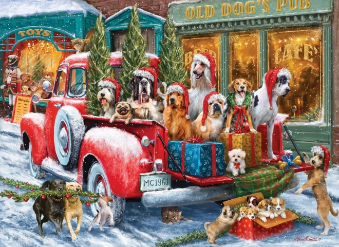 Puzzle Cucciolo Regali 1000 Pezzi