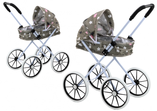 Foldable Doll Stroller with Stars