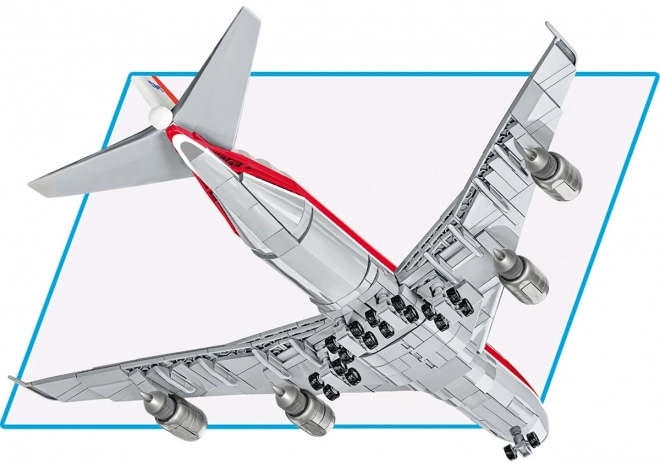 Modello in mattoncini Boeing 747 Primo Volo