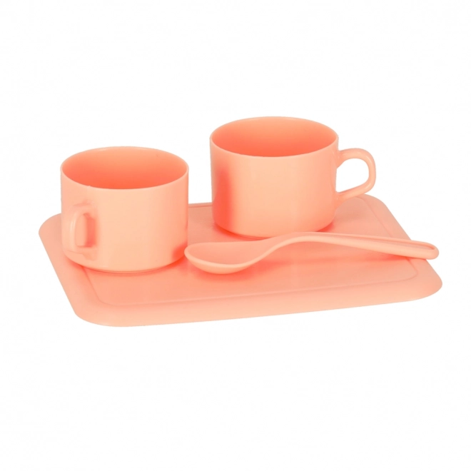 Toy Kitchen Sink Set with Accessories Pink