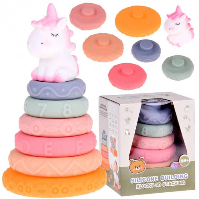 Charming Unicorn Sensory Stacking Toy