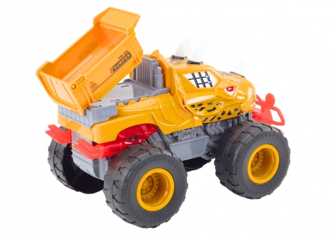 Friction-Powered Dinosaur Dump Truck