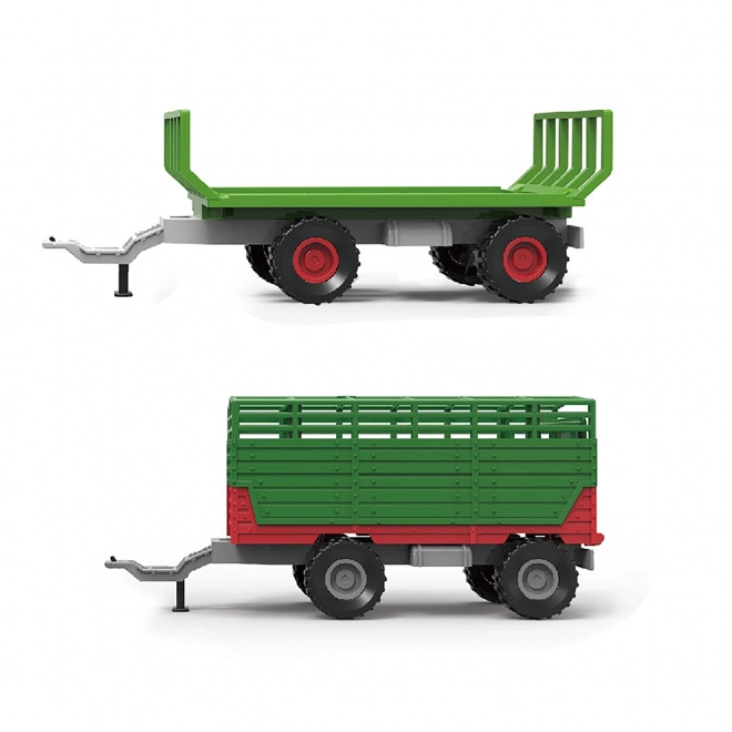 Toy Tractor with Trailer Featuring Sound and Light