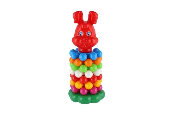 Colorful Ring Stacking Pyramid for Kids