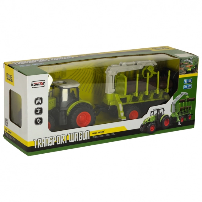 Trattore RC con supporto