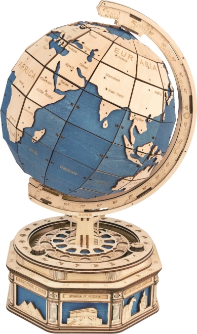 Robotime Rokr 3D Wooden Puzzle Globe