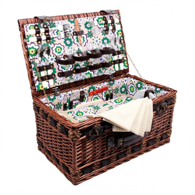 Small Foot deluxe picnic basket for 4 persons