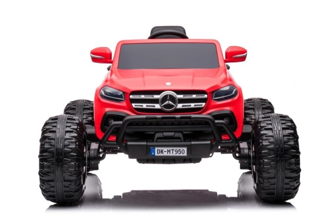 Battery Powered Mercedes Car for Kids - Red