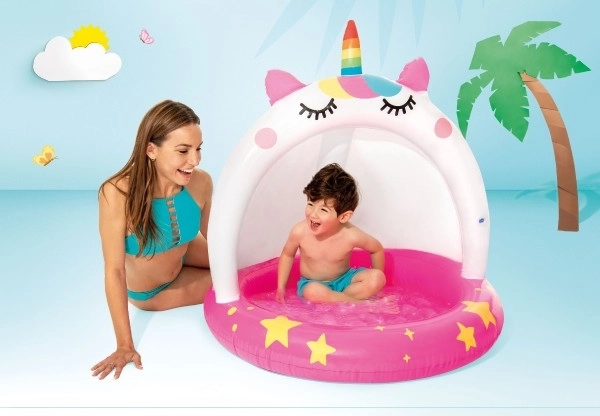 Intex inflatable unicorn pool