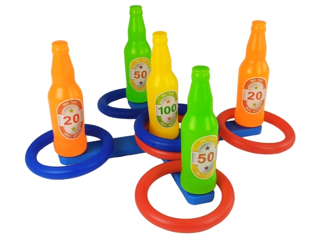 Ring Toss Skill Game Bottle Challenge