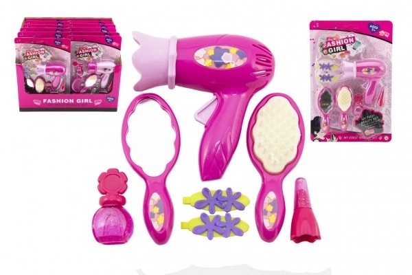 Beauty Set with Hairdryer and Accessories