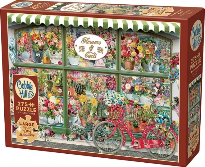 Cobble Hill Flower Shop and Cacti XL Puzzle 275 Pieces