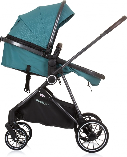 Chipolino Aura 2-in-1 Stroller Teal