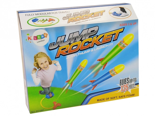 Jumping Rocket Launcher with Pump