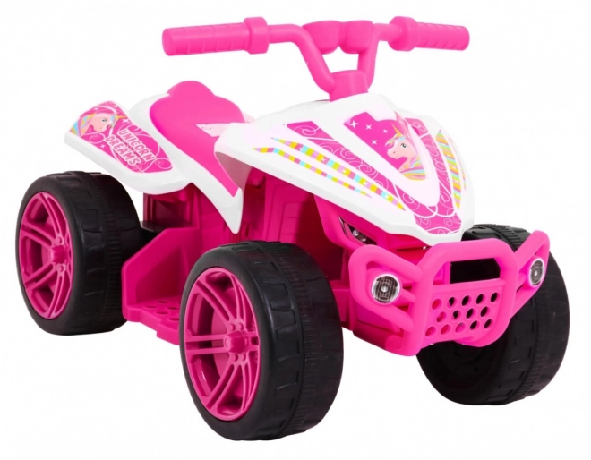 Pink Electric Ride-On Quad for Toddlers