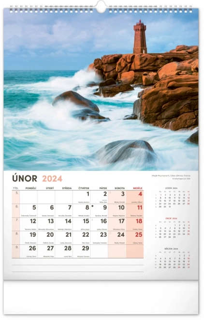 Wall Calendar Landscape 2024