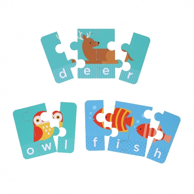 Animal Spelling Puzzle by Petit Collage