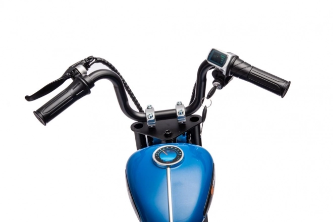 Electric Ride-On Blue Motorcycle