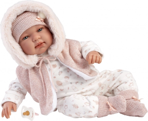 Llorens New Born realistic baby doll with sounds