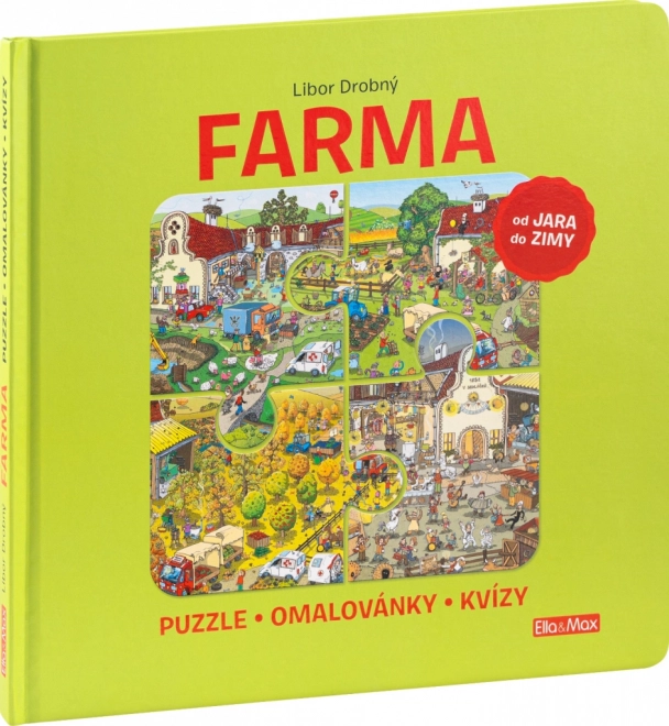 Farma - zábavná knížka plná aktivit a kvízů