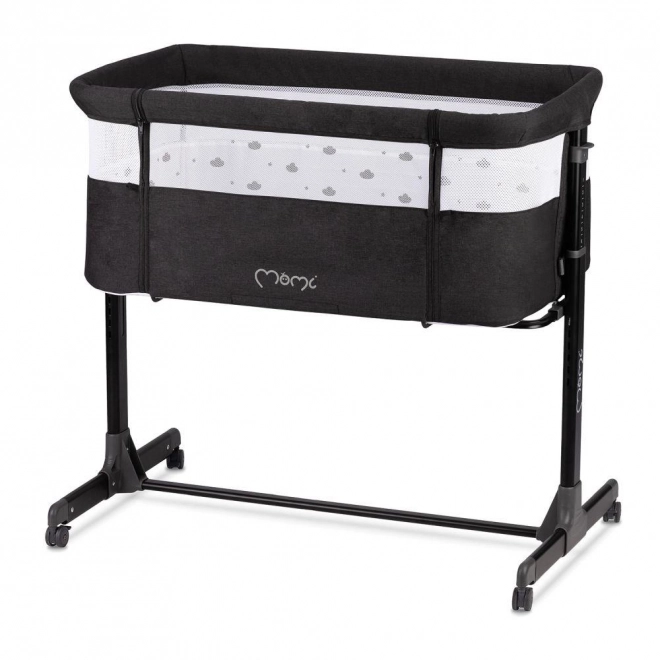 Momi revo dark gray crib