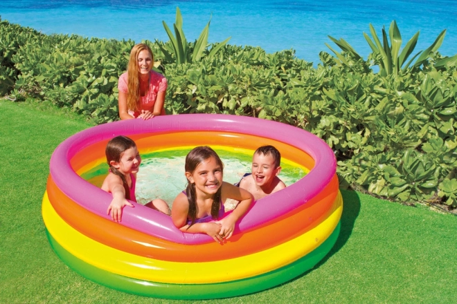 Colorful Inflatable Children's Pool