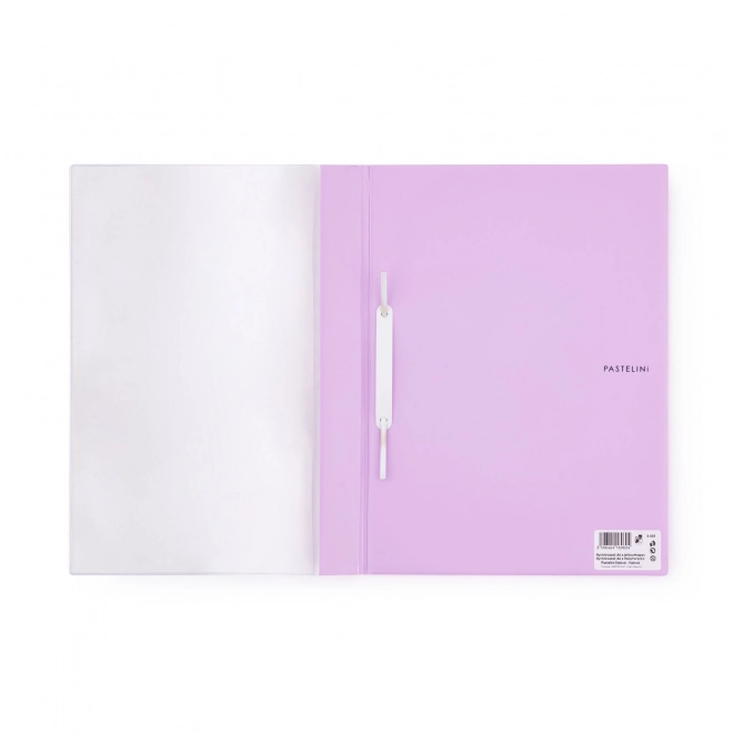 Document Binder with Transparent Cover