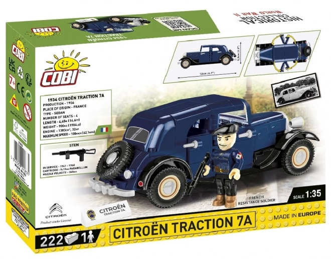 Citroën Traction 7A Building Set